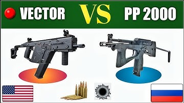 Kriss Vector VS PP 2000 Submachine Gun | SMG