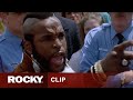 Clubber Lang Taunts Rocky Balboa ROCKY III