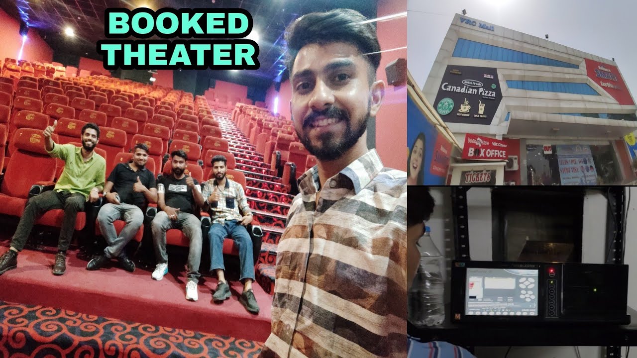 WE BOOKED WHOLE MOVIE THEATER | Inside A Film Projection Room