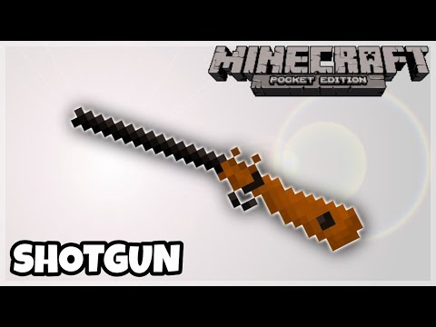 How to make a ShotGun in Minecraft (Bedrock,Xbox)