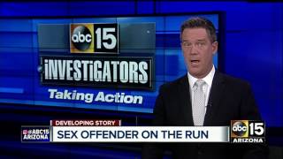 Sex offender still on the run Monday night after escaping custody