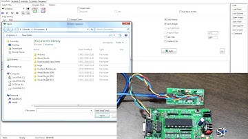 How to load Hex file into AT89S52