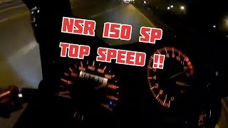 NSR 150 SP Top speed FRC Thailand