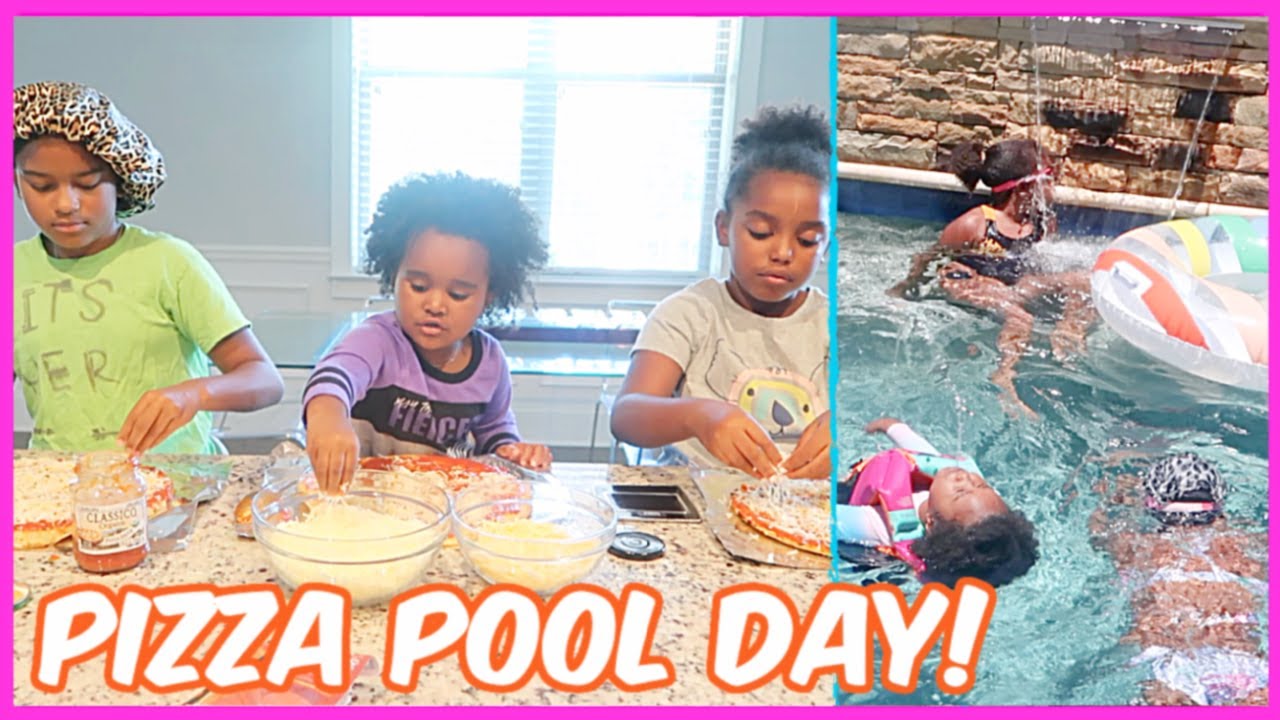Няня для моего младшего кузена + день бассейна и домашней пиццы | YOSHIDOLL