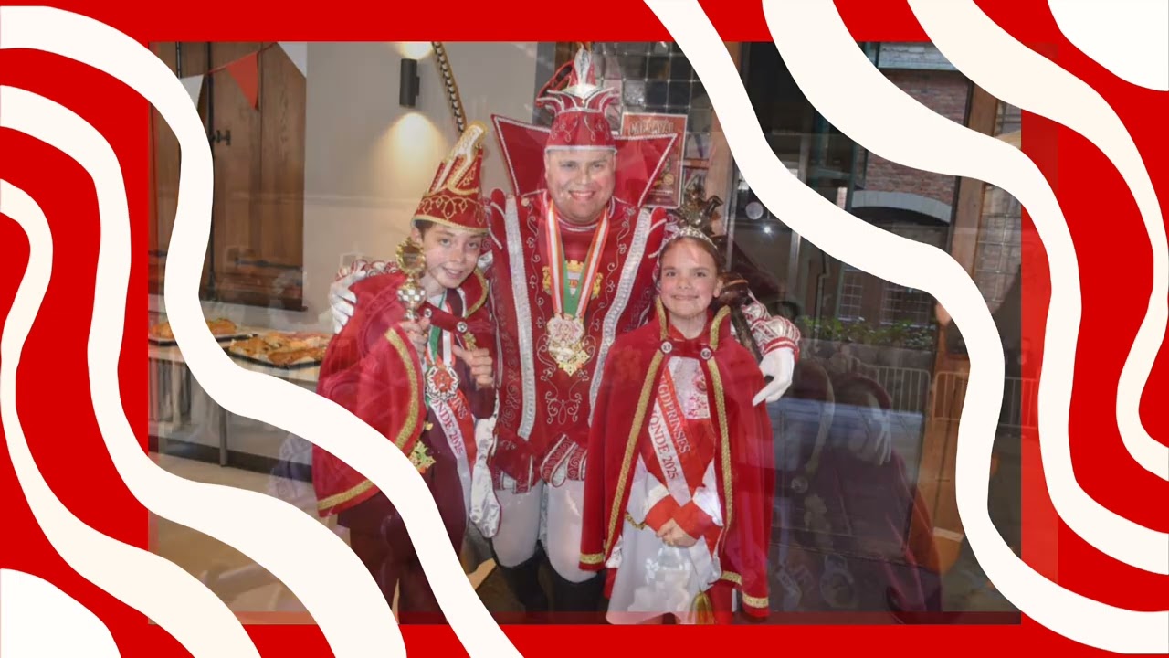 Ons Dèrremonde es iënig - Prins Thierry I '25 Dèrremonde ft. jeugdprinsenpaar Dempsey en Finley