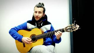 عزف أغنيه عمر دياب بتهزر على الجيتار بطريقه رائعه amr diab bthazar cover guiar