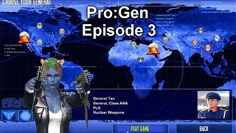 Command & Conquer Zero Hour: Pro:Gen Mod - Nuclear General 3