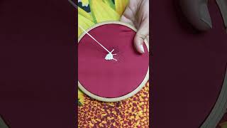 Learn How to make Beautiful Flower Embroidery Needlework