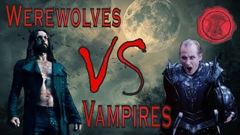 WHO WILL WIN? Werewolves vs Vampires Music Video (Council of Erdan Production)