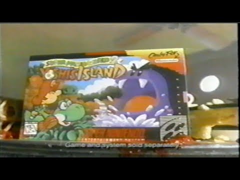 Super Mario World 2 Yoshi's Island SNES Commercial - Retro Game Trailers