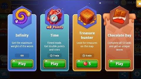 WormsZone.io Chocolate Day Mode