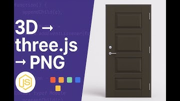 3D Door Configurator – Three.js + NCS Color System + PNG Export | Real-Time Web Configurator Demo