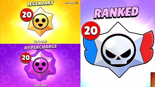 LEGENDARY UPDATE GIFTS LUCKY ! FREE HYPERCHARGE BRAWL STARS UPDATE!!