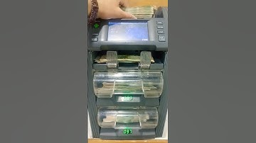 ATM MODE OF GRG MACHINE #machine #cash #cashmachine #wwechallenge #money #sorting #cashcash #APPLE