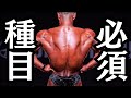 【トレ解説】背中の必須種目！チンニング徹底解説！