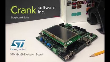 STM324x9i and Storyboard | Crank Software Sample GUI Demo