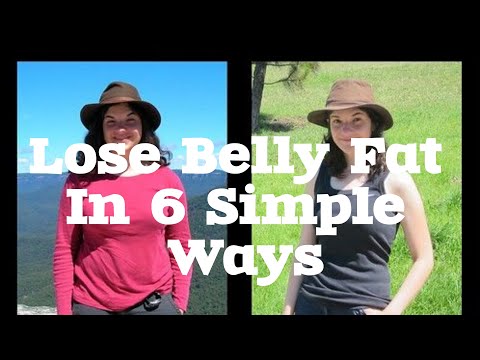 6 آسان طریقوں سے پیٹ کی چربی کو کیسے کھوئے