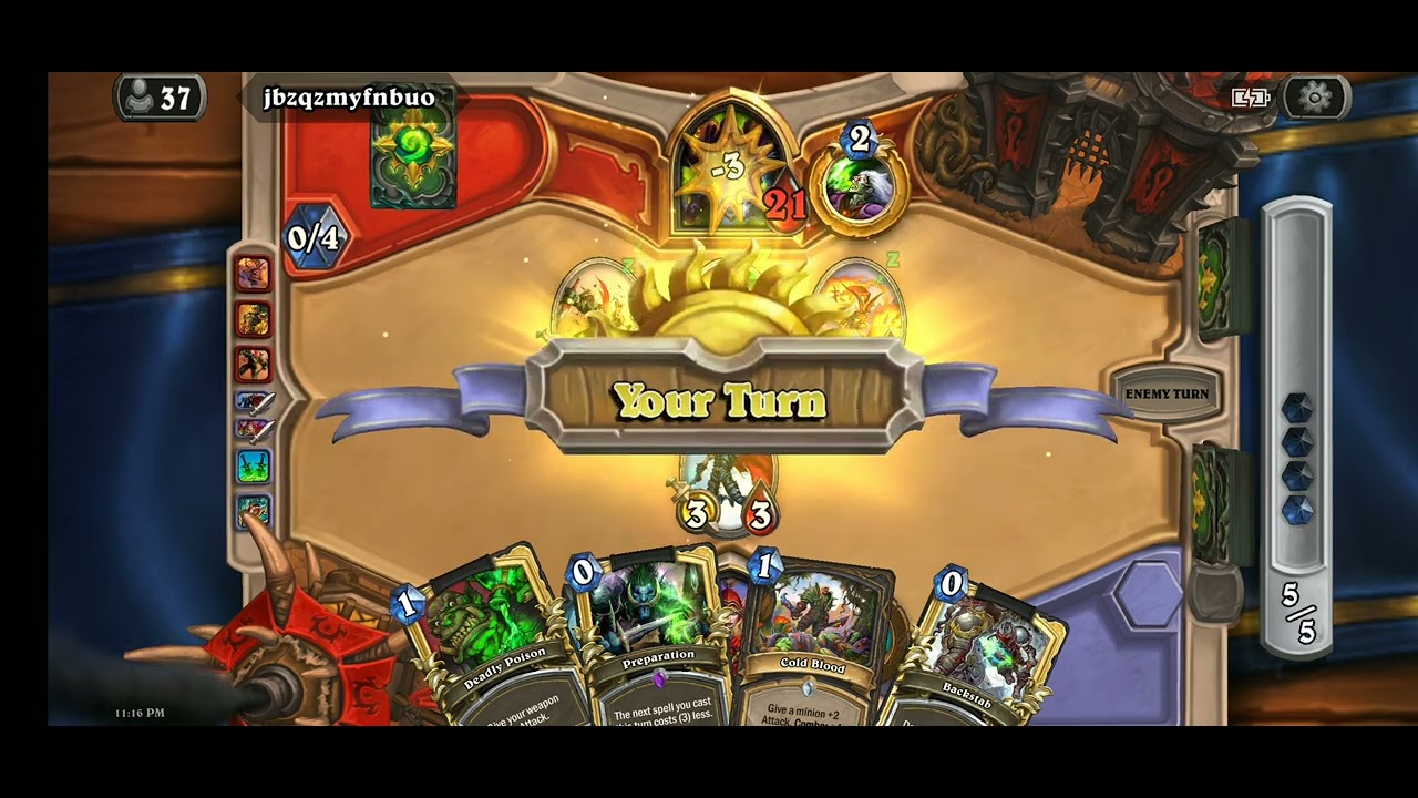Hearthstone Classic Asia. Miracle Rogue Top 1 June 2023. - YouTube