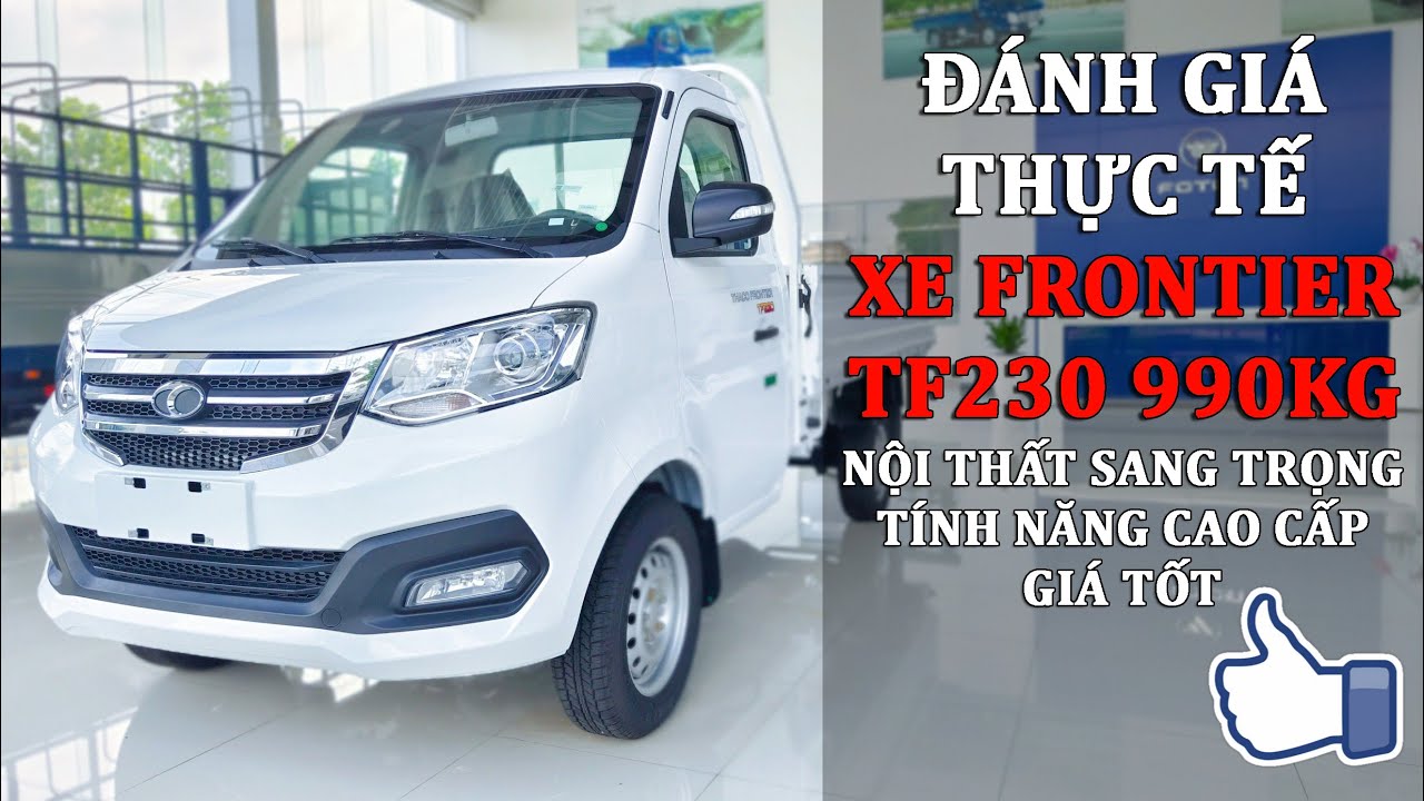 ĐÁNH GIÁ THỰC TẾ XE MÁY XĂNG FRONTIER TF230 990KG 2023 | GIÁ QUÁ TỐT | TÍNH NĂNG - TIỆN NGHI CAO CẤP