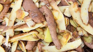 You'll Never Throw Away Potato Peels After Watching This