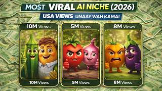 AI Viral Video Formula 2026 🔥 Talking Vegetalbe Videos (ChatGPT + ImageFx + Gemeni + Flow Ai