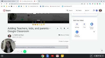 Google Classroom   Episode 8  Using Loom
