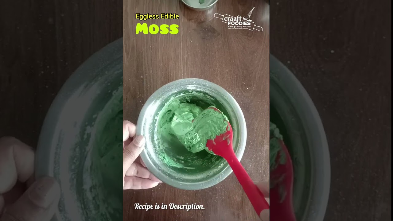 Eggless Edible Moss