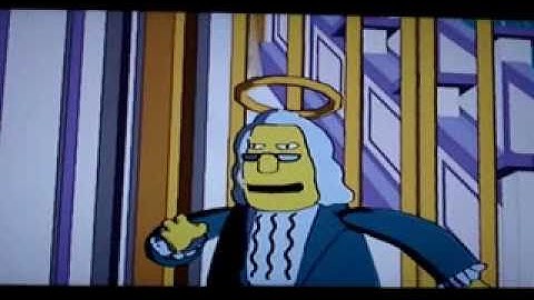 the simpsons game part 35-flying through the clouds