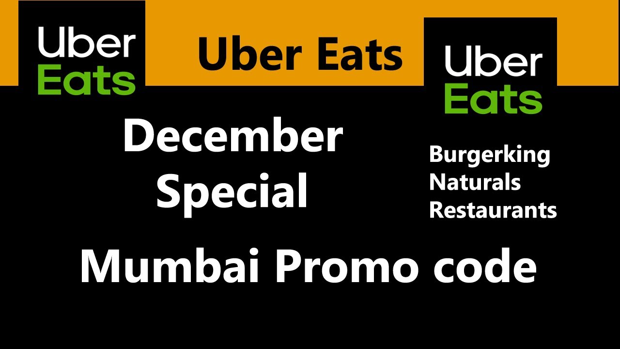 Uber eats new promo code december 2019 - YouTube