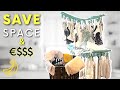 8 Easy Tips | How to dry laundry indoors in a small space | Save Time, Energy & Money