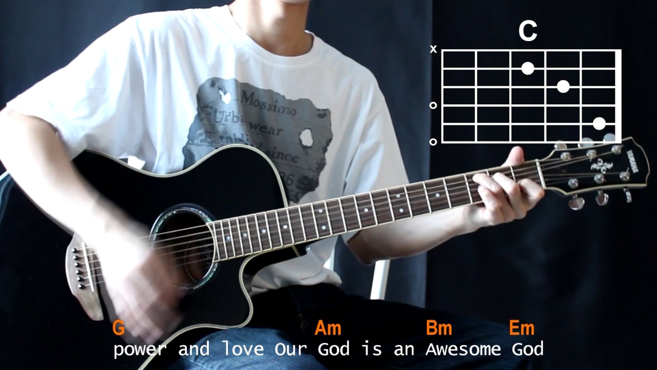 hillsong awesome god chords