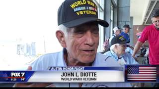 Honor Flight Austin hits major milestone | 9/1/2016
