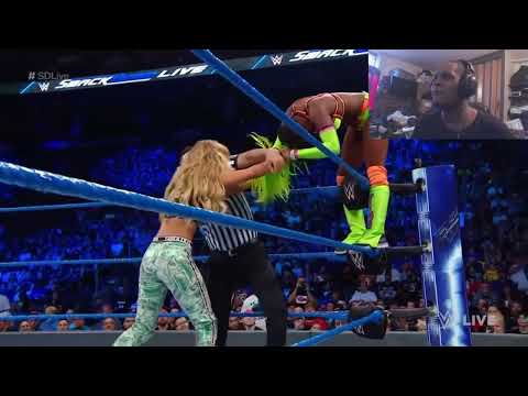 Naomi is getting bust down (Naomi giving and receiving Low Blow Compilation) reaction