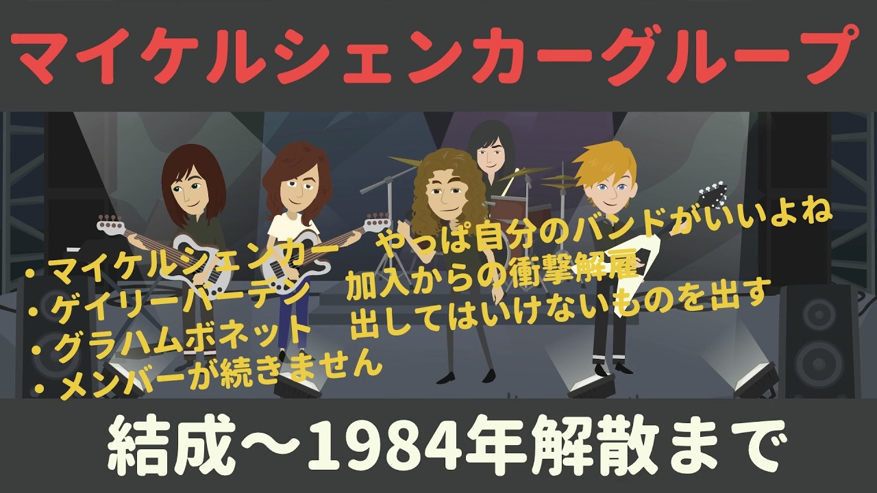 Michael Schenker Group【マイケルシェンカーグループ】結成～1984年