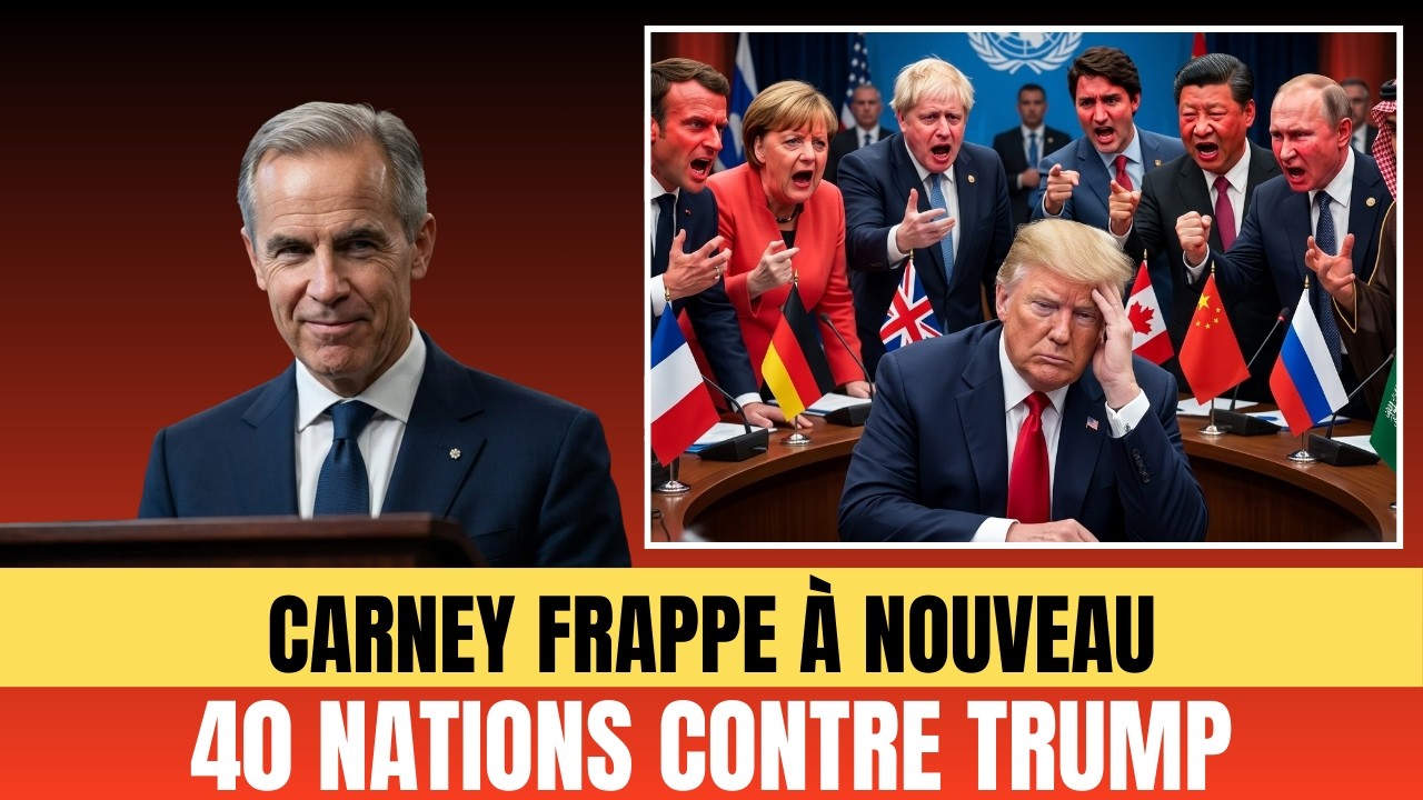 En 24 Heures Carney unit 40 Nations Contre Trump — Washington est en État de Choc