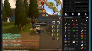 New Method for woodcutting in Runescape! - Splitlog-method