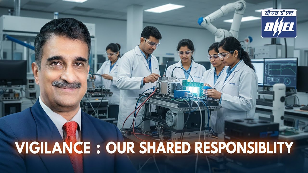Director (ER&D), BHEL on “Vigilance: Our Shared Responsibility.”