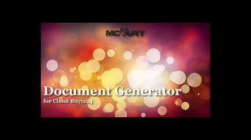 Document Generator for Cloud Bitrix24