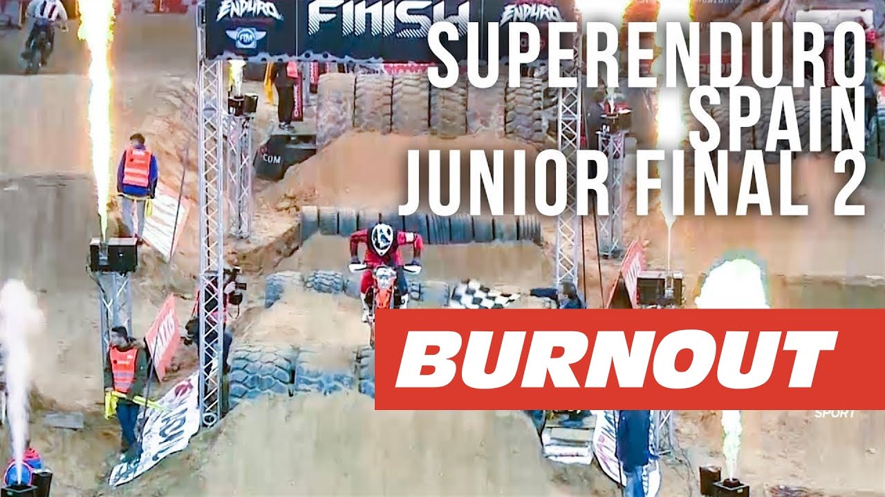 JUNIOR FINAL 2 FULL RACE | SuperEnduro Spain 2019 | BURNOUT