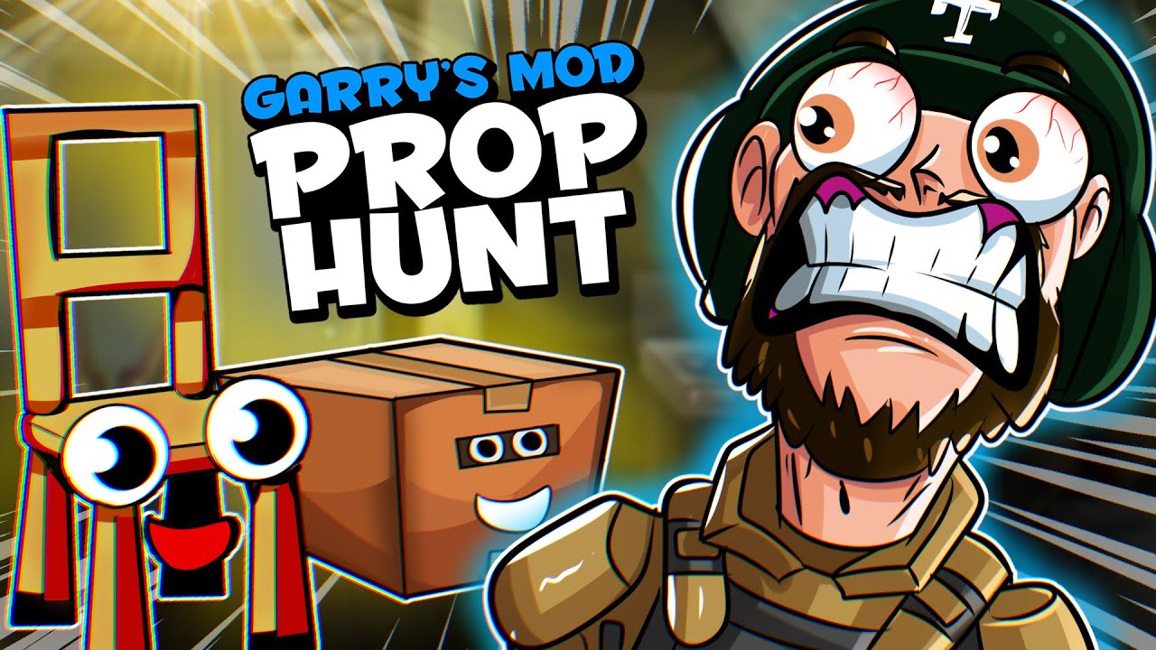 GMOD PROP HUNT FUNNY MOMENTS !! COME TAKE A SEAT￼ !!