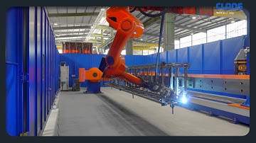 CLOOS robots weld aerial ladders