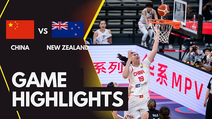 CHINA VS NEW ZEALAND｜FIBA Women's Asia Cup Group Stage | Full Highlights | July 16, 2025