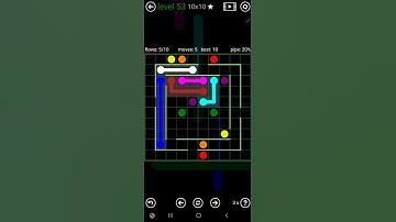 How To Solve Flow Free Courtyard Spin Level 53 10x10 Hard Board Walk Through Solution Walkthrough