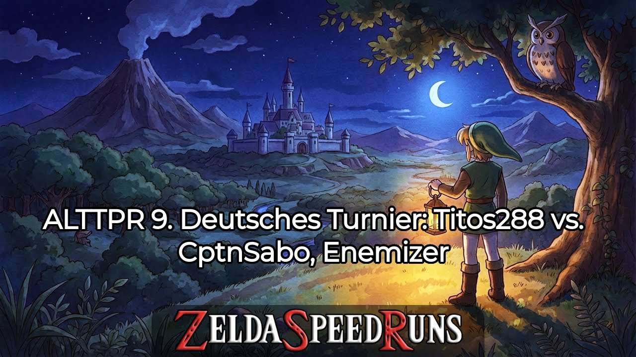 ALTTPR 9. Deutsches Turnier: Titos288 vs. CptnSabo, Enemizer