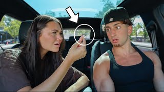 SHE FOUND ANOTHER GIRLS LASHES IN MY CAR!! *SHE'S HEATED*