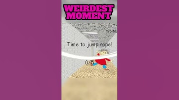 WEIRD MOMENT ON BALDI