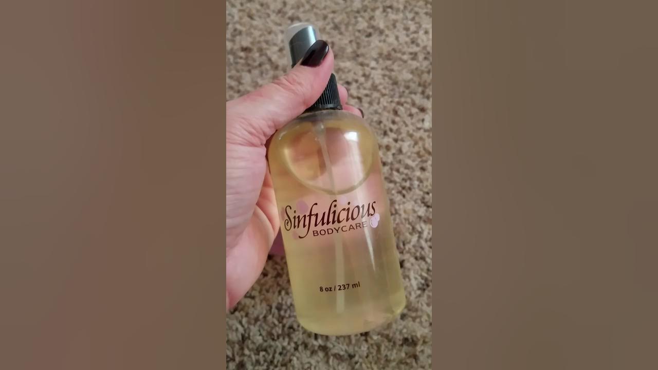Honest review of the Sinfulicious body care line - YouTube