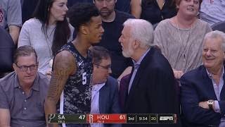 Gregg Popovich 2 Timeouts In 30S, Yells At Dejounte Murrayplay Focused
