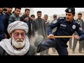شرطي أهان رجلا عجوزا وركله في الشارع لم يكن يعلم أن ابنه ضابط في الجيش قادم للانتقام شرطي أهان رجلا عجوزا وركله في الشارع لم يكن يعلم أن ابنه ضابط في الجيش قادم للانتقام