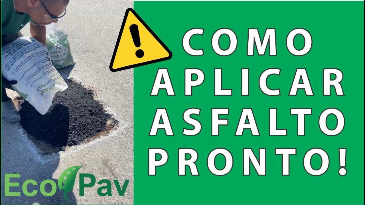 COMO APLICAR ASFALTO PRONTO Veja como é rápido e fácil YouTube COMO APLICAR ASFALTO PRONTO Veja como é rápido e fácil YouTube